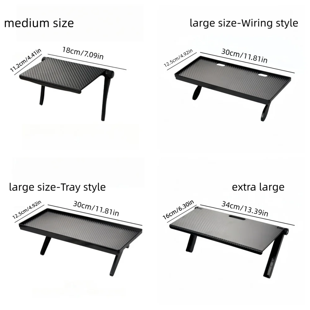 1pc Rack TV Monitor Organizer Screen Top Storage Shelf Holder Practical Home Storage Computer Office Multi-functional Organizer