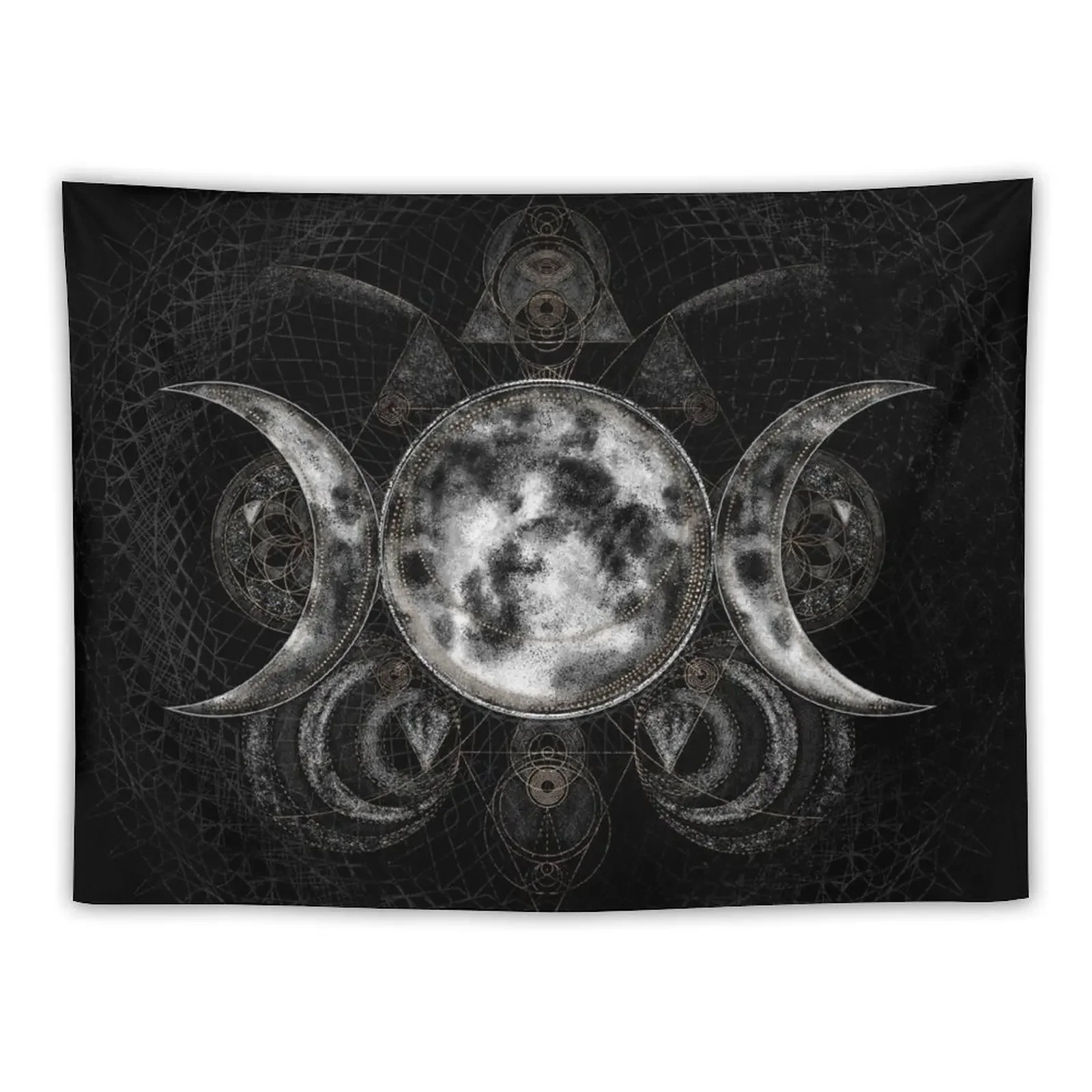 Triple Moon - Triple Goddess Tapestry Room Decoration Accessories Home Decorations Aesthetic Tapestry