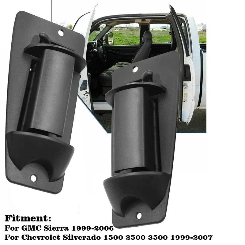 Replacement Rear Left/Right Door Handle, Replaces OE 15758171 for Silverado Sierra Extended Cab
