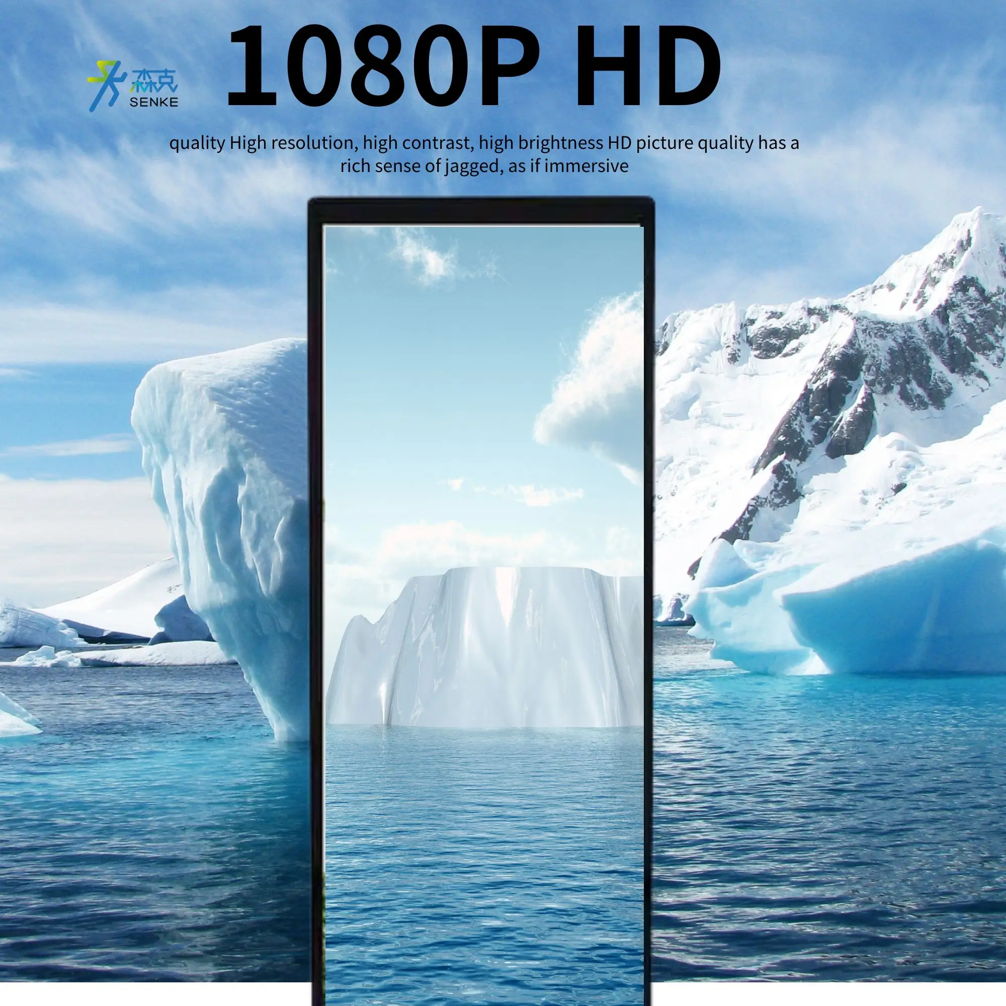

Senke Customized 98 Inch LCD Digital Marketing Advertising Display Digital Signage For Advertising