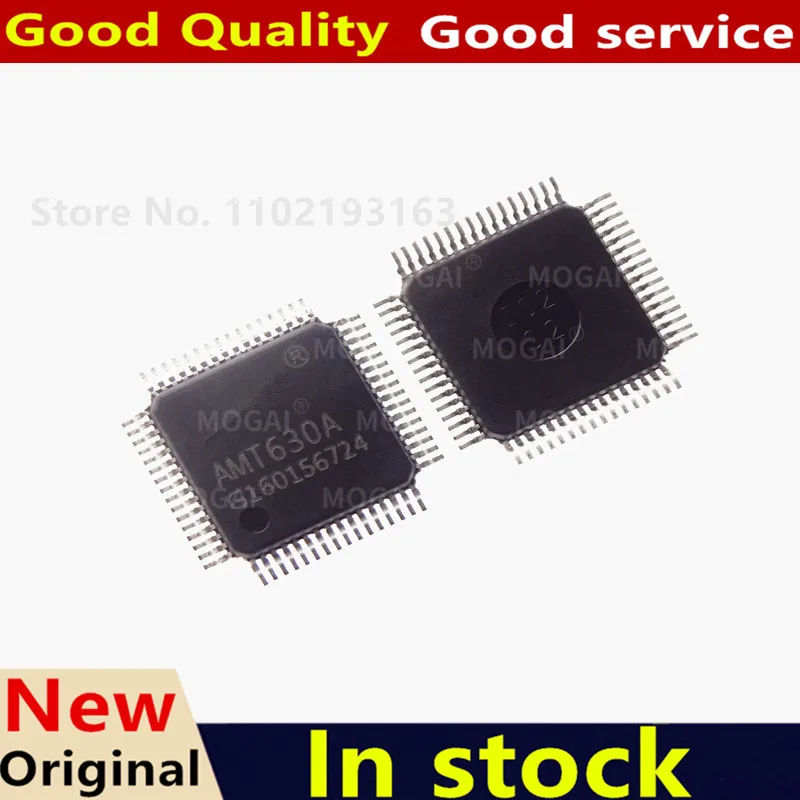 (2piece)100% New AMT630 AMT630A QFP-64 Chipset