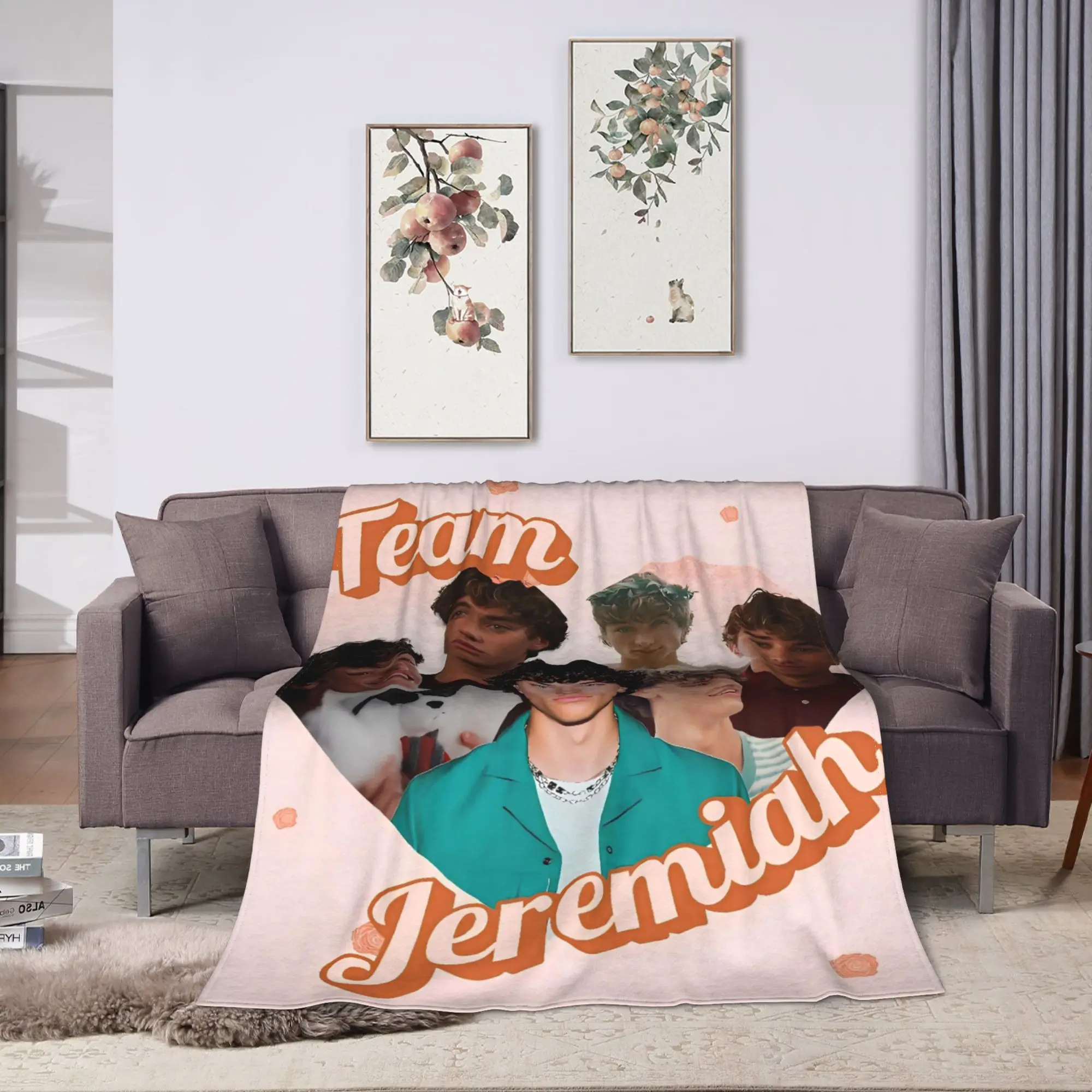 Cousins Beach Team Conrad The Summer I Turned Pretty  Throw Blanket  Flannel Bedspread For Outdoor Novelty Sofa Bed Cover