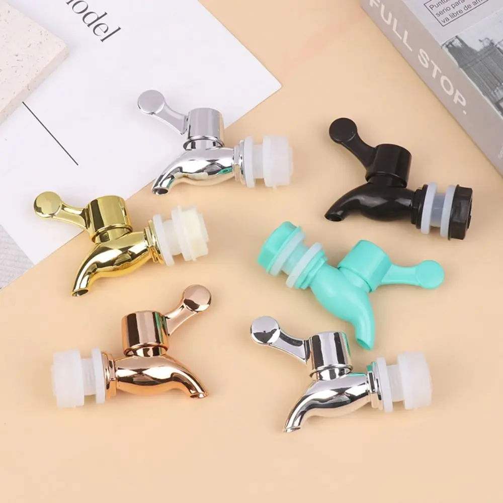 PP Plastic Beverage Dispenser Faucet Leak Resistant Silicone Gaskets Replacement Dispenser Spigot Built-In Filter