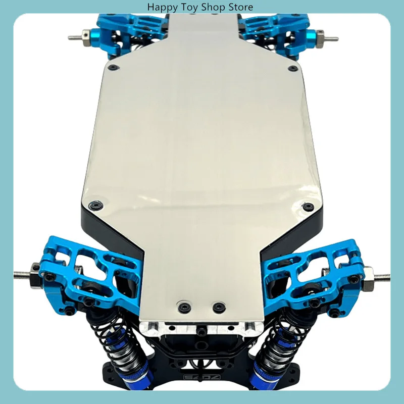 Brazo de suspensión inferior trasero mejorado de Metal para piezas de repuesto de coche MJX 1/10 10303 10304 RC