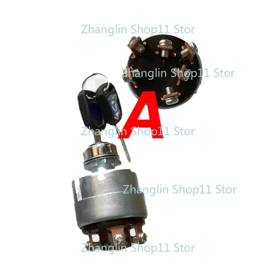 Excavator Ignition Switch for XCMG XE15 26 60 75 135 200 215 365D Door Lock Start Lock