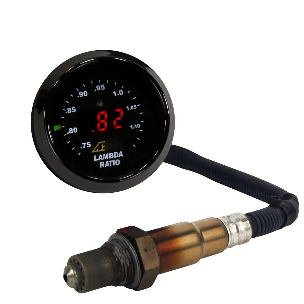 52mm AFR O2 UEGO Wideband Air Fuel Ratio Gauge Kit 30-4110 LSU 4.9 Lambda Probe Sensor 0258017025 WideBand Oxygen Sensor