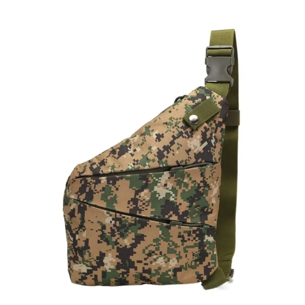 Compact Oxford Cloth Outdoor Shoulder Bag Waterproof Colorful Chest Pack Portable Durable Crossbody Backpack Camping