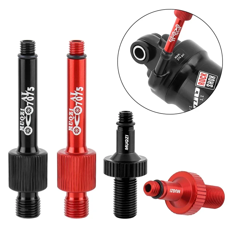 MUQZI Bicycle Air Rear Shock Valve Adapter MTB Bike Rear Shock Air Valve Adapter Tool For Rockshox Monarch MARZOCCHI DT