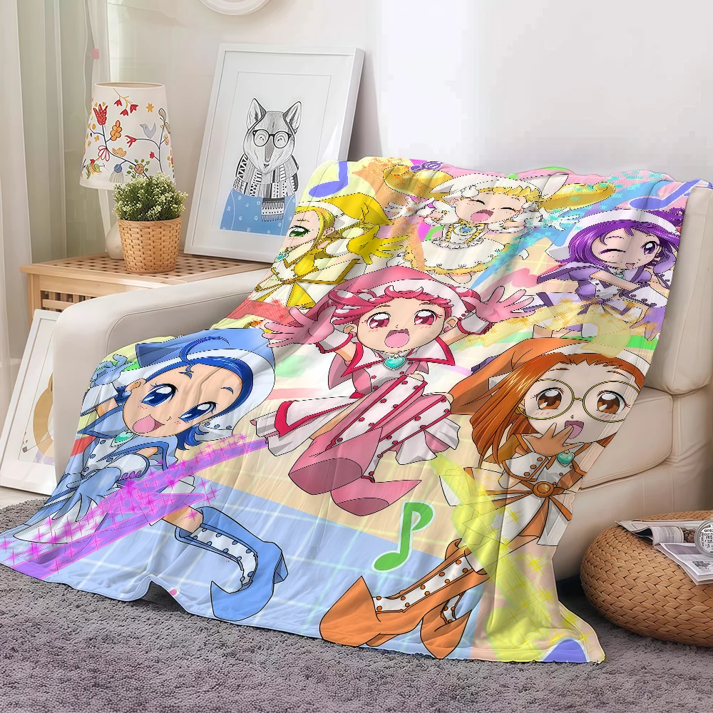 Anime M-magical D-doReMi Blanket Warm And Soft Suitable For Bedroom Living Room Sofa Bed Office Travel Camping #1
