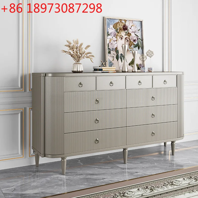 

Постмодернистский американский светлый роскошный шкафчик для крыльца из цельного дерева