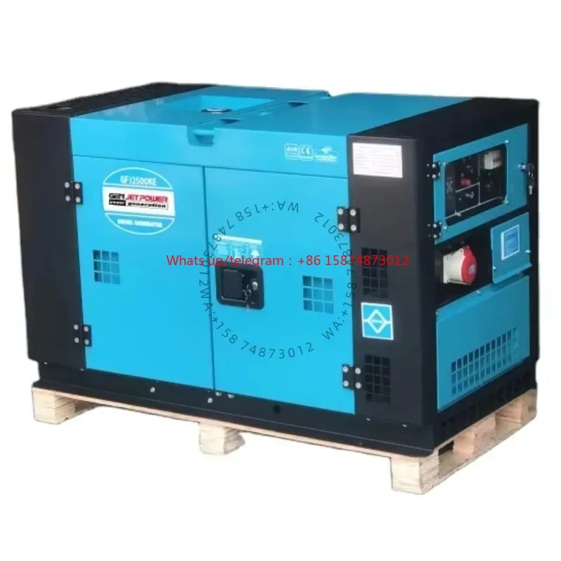 

Home Use Portable 7kva 8kva 10kva 12kva Genset Electric Power Mobile die sel Generator Set Price