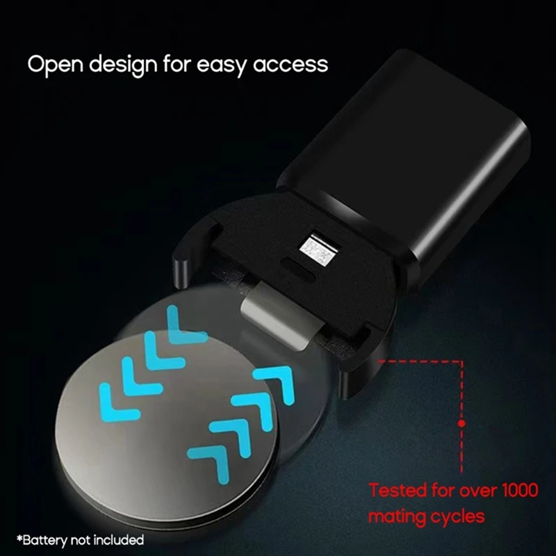 Type-C Lithium Coin Battery Charging For LIR2032 LIR1632 LIR2025 LIR2016 LIR2032H Batteries Long-Lasting