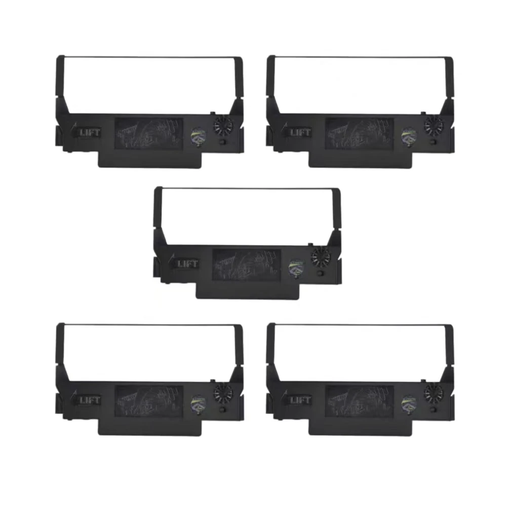 Fita de Impressão Preta e Vermelha ERC30 ERC34 ERC38 NK506 para Impressoras EPSON TM200 0260 267II 270 300C300A 300B 300D TM-U370 220 200A 200B 200D