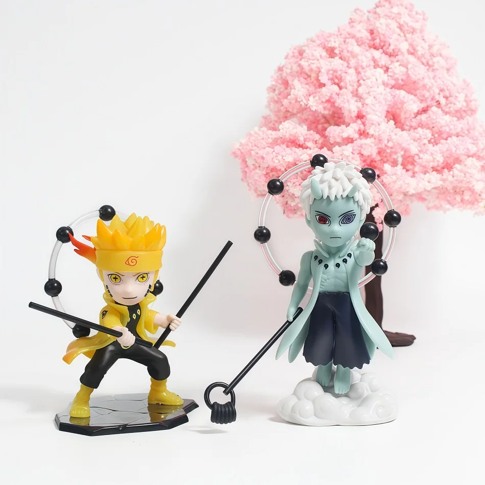 Anime Naruto Blind Box Modellfigur 1-12 Stück NARUTO Ninkai Taisen Serie Figur PVC Desktop Sammlerstück Spielzeugpuppe Geburtstagsgeschenk – Detail 16