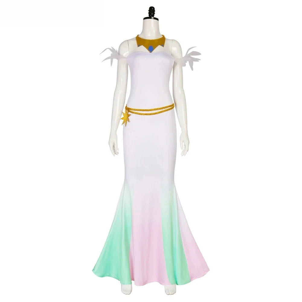 Anime Princess Celestia cosplay  dress princess disfraz adult woman drees My Little Pony: Friendship is Magic cosplay costumes