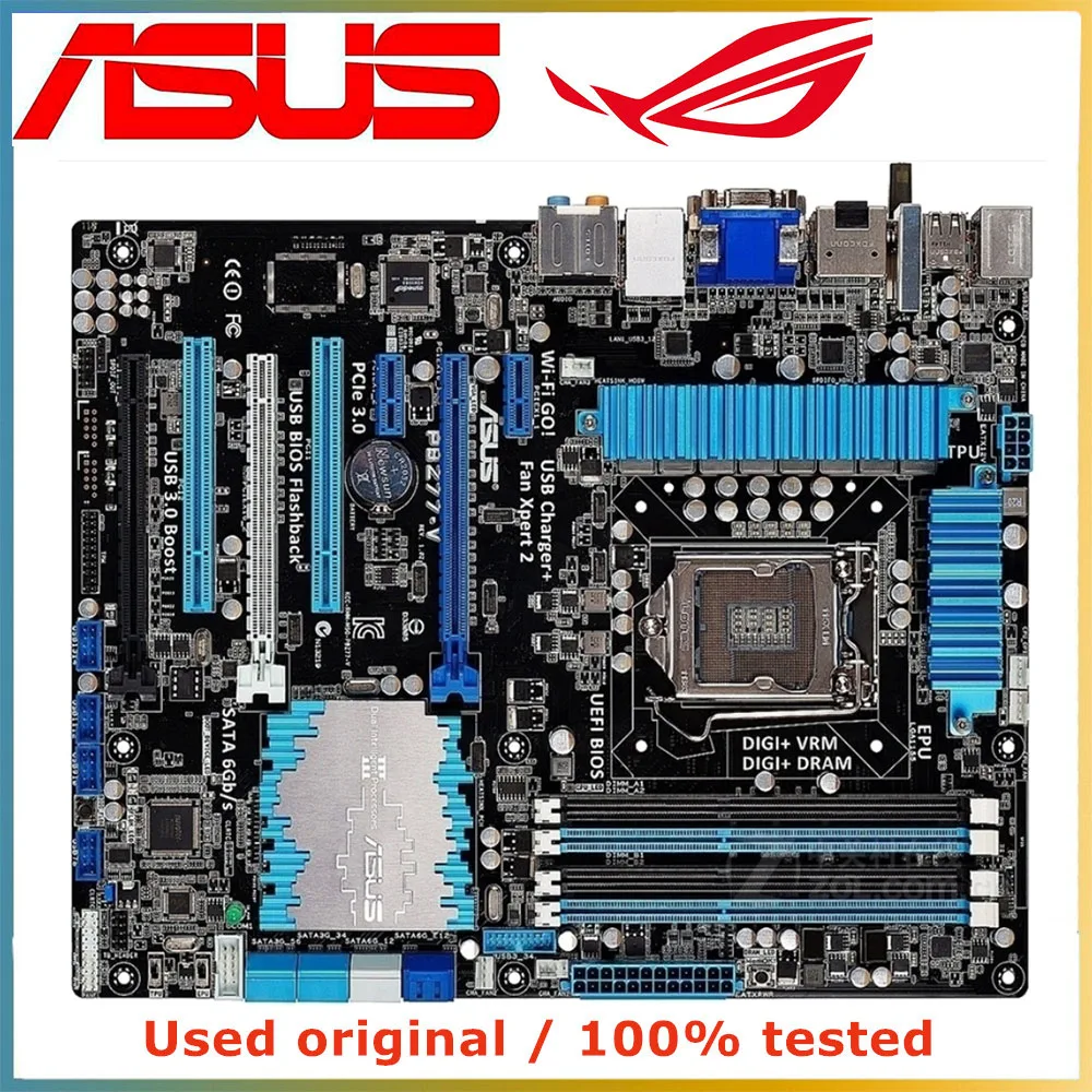 

For ASUS P8Z77-V Computer Motherboard LGA 1155 DDR3 32G For Intel Z77 P8Z77 Desktop Mainboard SATA III PCI-E 3.0 X16