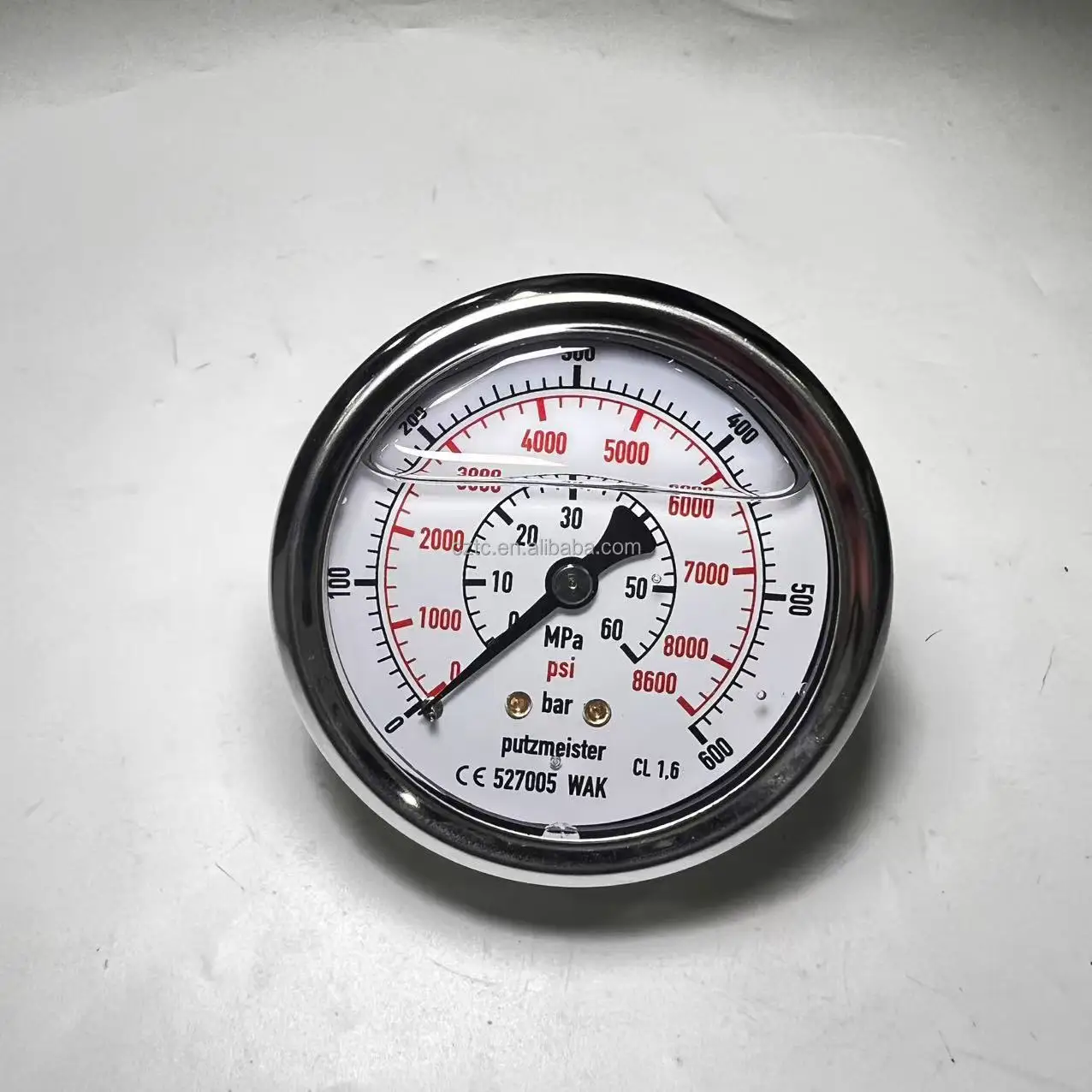 Putzmeister Concrete Pump Parets Pressure Gauge Model 527005