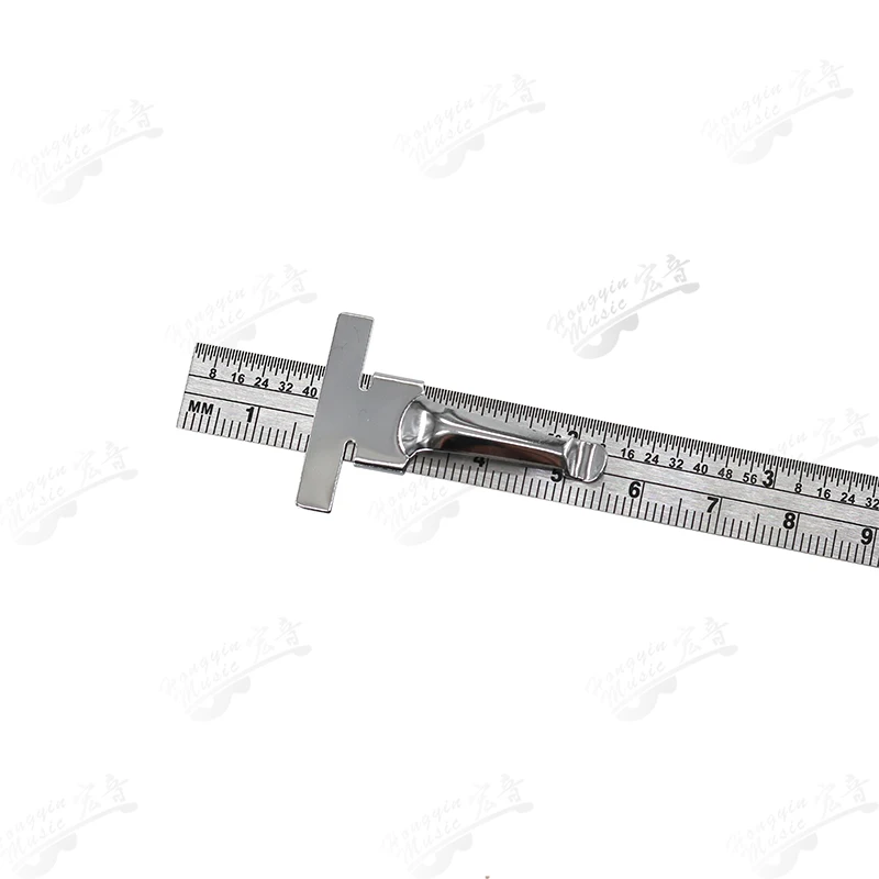 Piano tuning maintenance measuring tool 1405B T ruler plate fitting tool