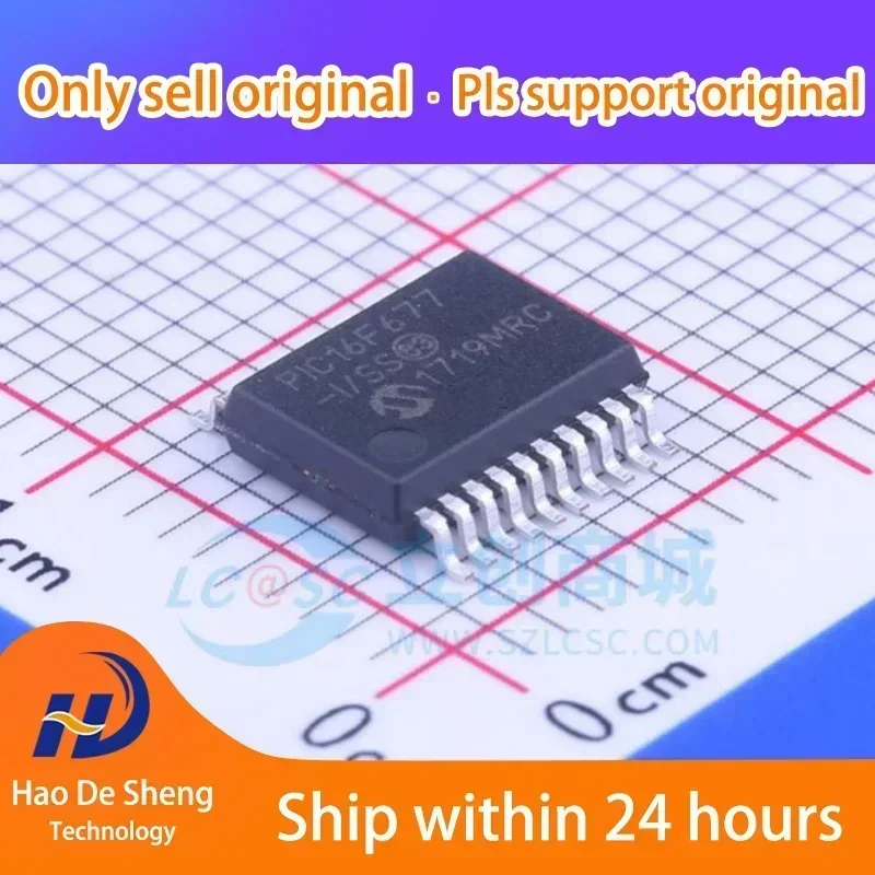 

10PCS/LOT PIC16F677 PIC16F677-I/SS SSOP20 PIC New Original in Stock Power bank