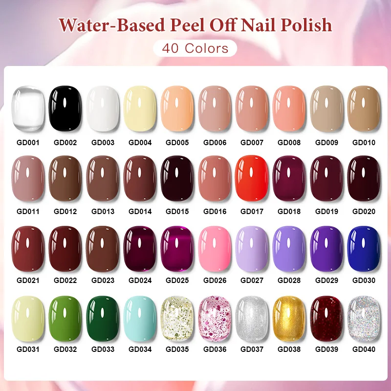 2/3 Stück/Set 15 ml Nagellack auf Wasserbasis, langlebig, schnell trocknend, keine Notwendigkeit der Lampe, um Nagelzubehör zu heilen, Vernis für Nagelmaniküre