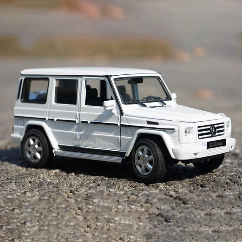 Willy 1:24 Scale G-Class G500 จําลองของเล่น Off-road รถของขวัญของที่ระลึกคอลเลกชันคลาสสิกเครื่องประดับ