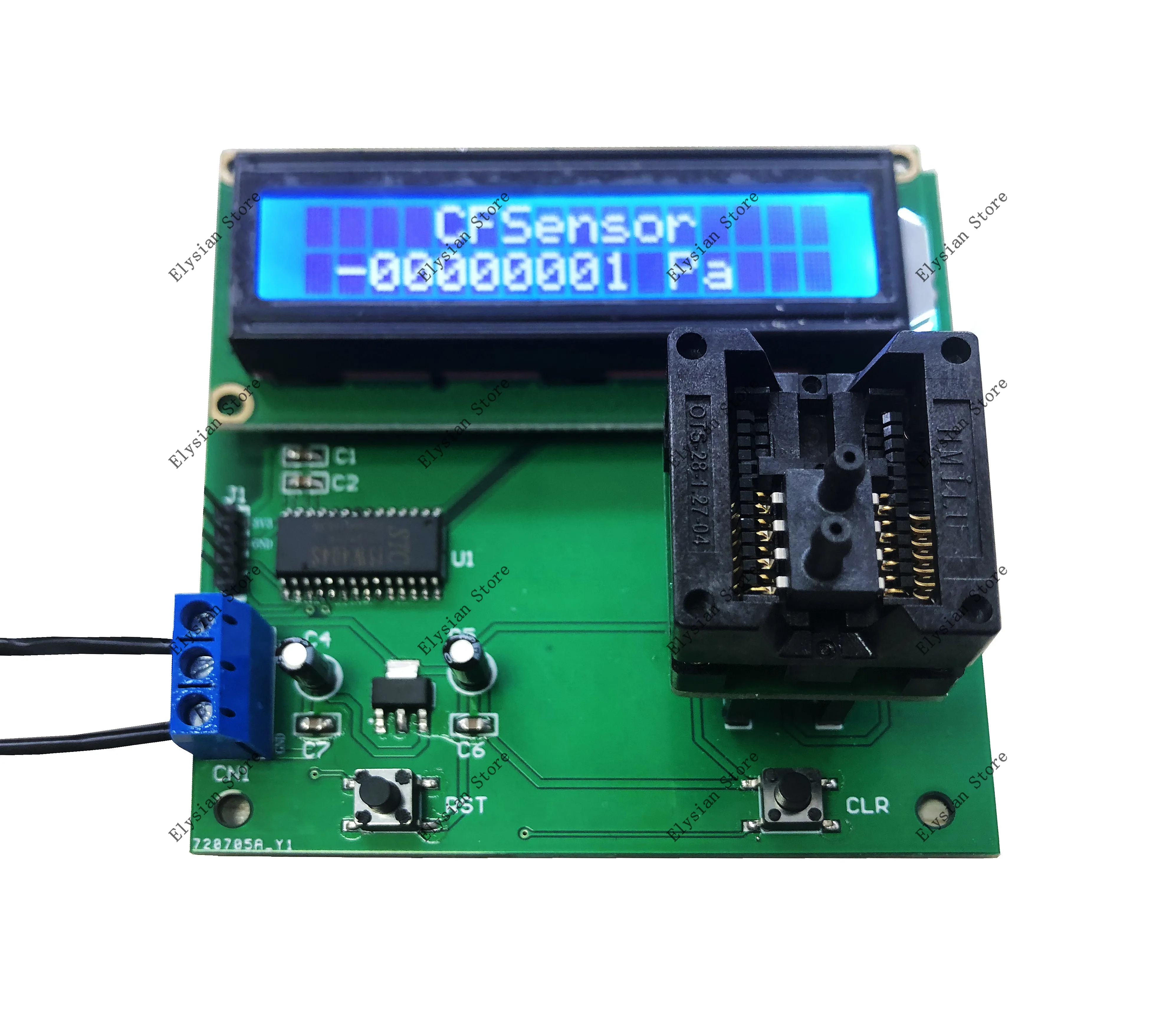 XGZP6897D gauge differential pressure digital I2C output test  board  tooling parameters can be customized 