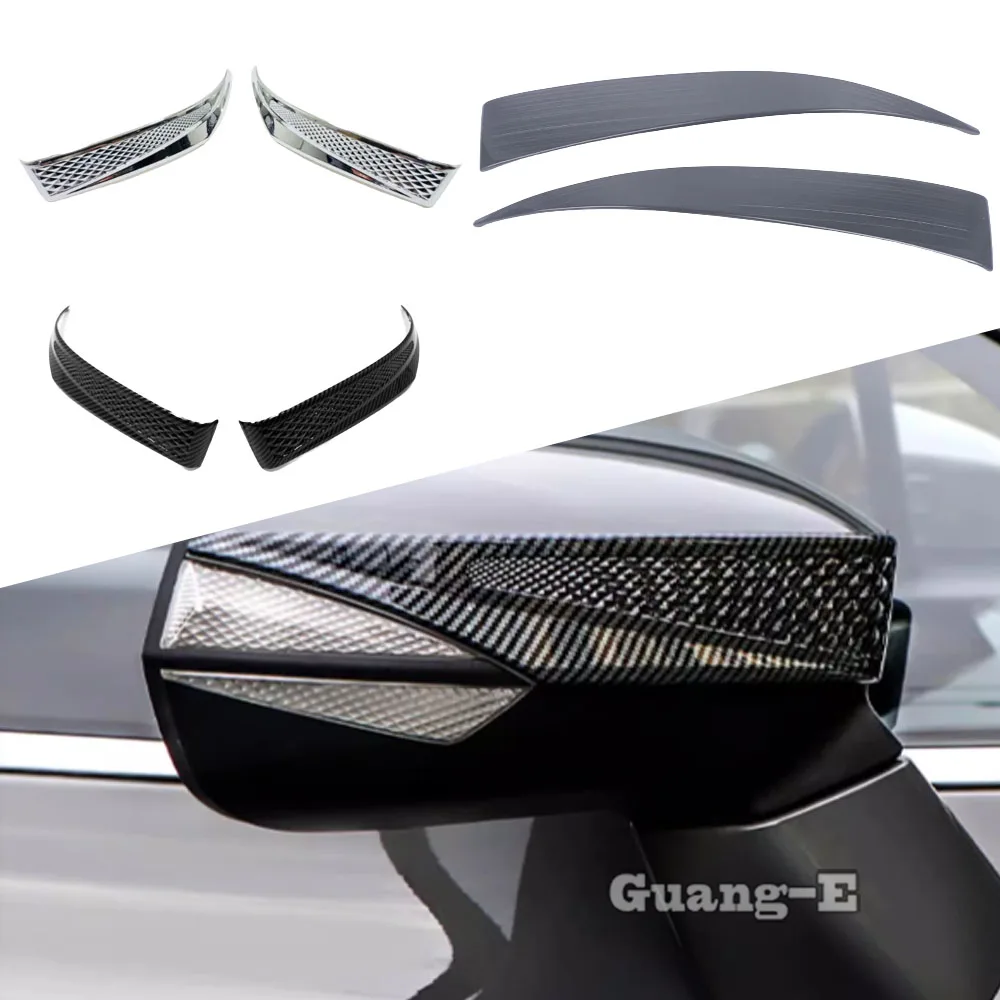 For Hyundai Custo 2021 2022 2023 2024 ABS/Steel Car Side Rearview Mirror Strip Trim Cover Frame Eyebrow Exterior Accessories