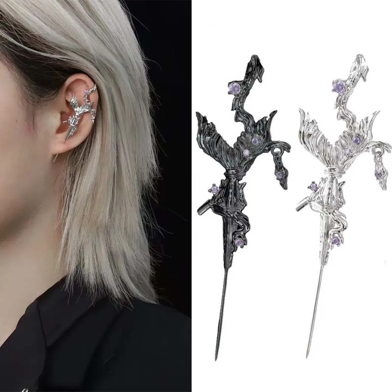 

Sweet Cool Earring for Girl Fashion Jewelry mermaid Tail Stud Earrings puncture Earring Party Accessories conch Ear Studs Gifts