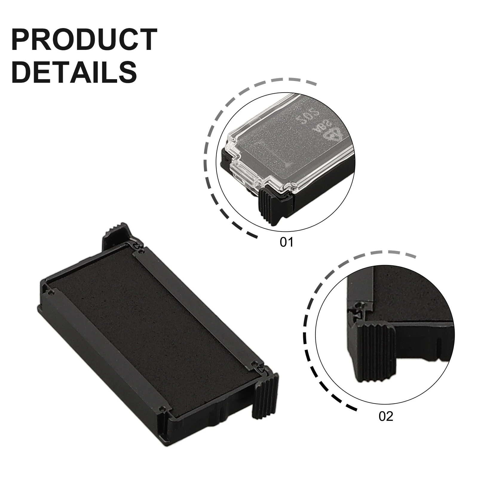 Замените прокладку для штампов, чернила на водной основе для Trodat Printy 4911 Self чернильные печати 4911 Typo, сменная прокладка для чернил для Self-чернильные печати