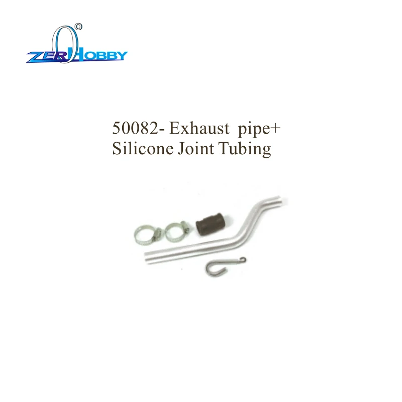HSP Extended Exhaust Pipe Vent Tubing Silicone Joint 50082 for RC Model Car 1/5 Car Baja  94050 95054