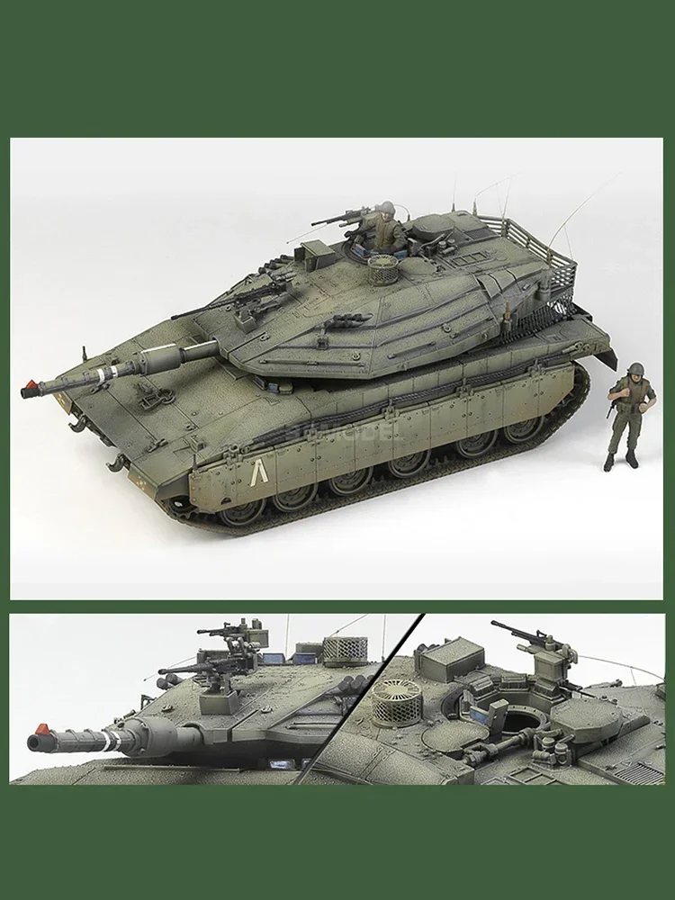 Academy Assembled Tank Model Kit 13227 Israel, Merkava 4 Main Battle Tank 1/35 Scale