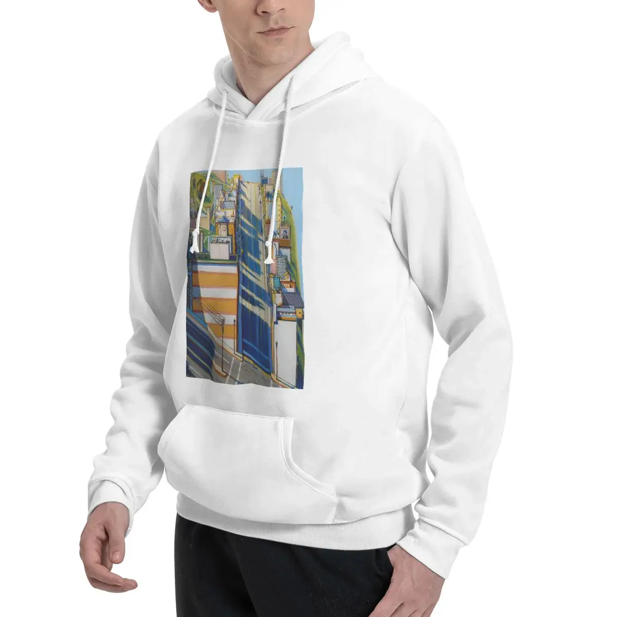 الرجعية الآيس كريم أحلام بواسطة واين Thiebaud هوديس الرجال النساء بلوزة كاجوال بلوزات الهيب هوب طويلة الأكمام مقنعين الخريف الشتاء #2