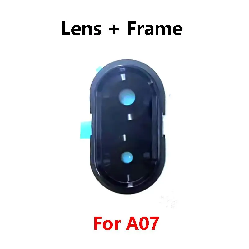

Для Samsung Galaxy A07 A17 4G 5G задняя камера стеклянный объектив крышка материнской платы с рамкой запасные части