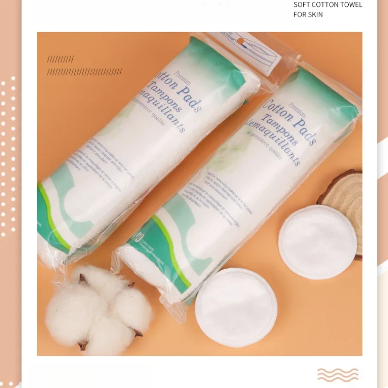 High Quality Disposable Makeup Cotton Wipes Soft Remover Pad Facial Cleansing Paper Wipe Cosmetic Cotton Toner Facial Mask Paper