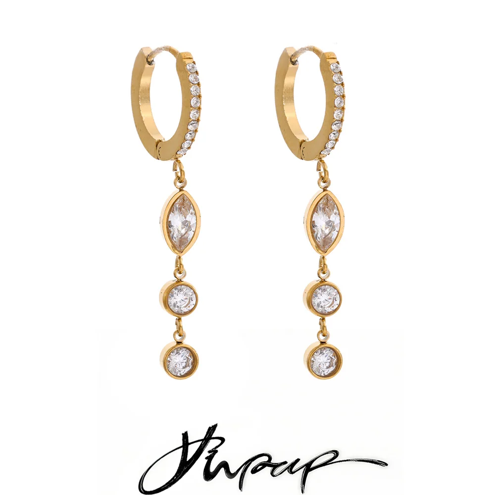 #22 Latest Dangle Chain Earrings Offers