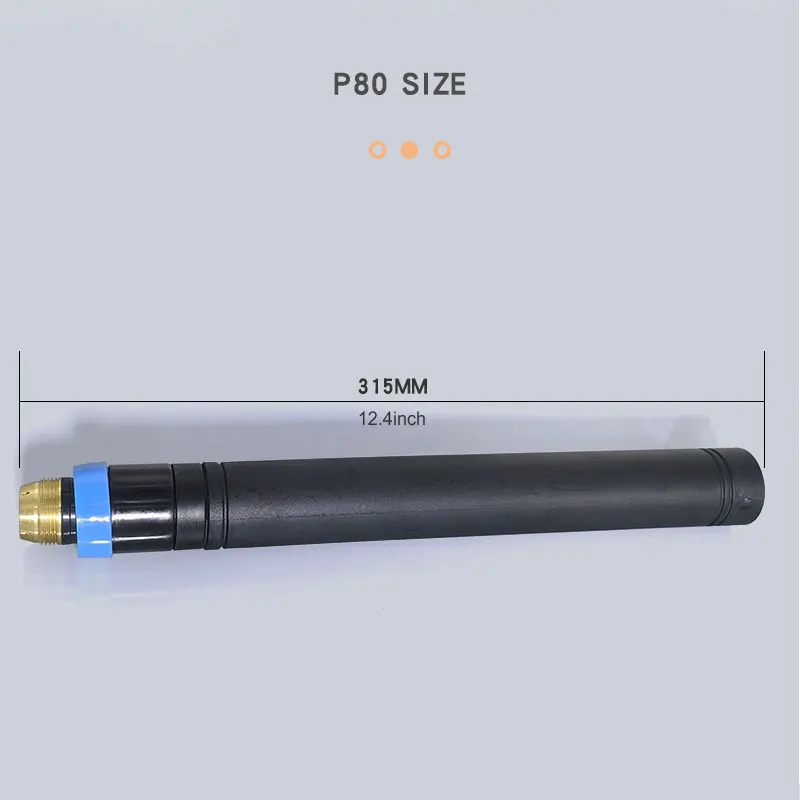 P80 Air Cooled CNC Plasma Cutting Torch for 80A 120A High Frequency P80 CNC Plasma Cutting Torch Machine P80 Gun Head