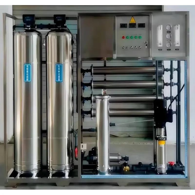 Seawater Desalination Equipment 2T with Reverse Osmosis Technology 2000L/Hour Productivity 1 Year Warranty