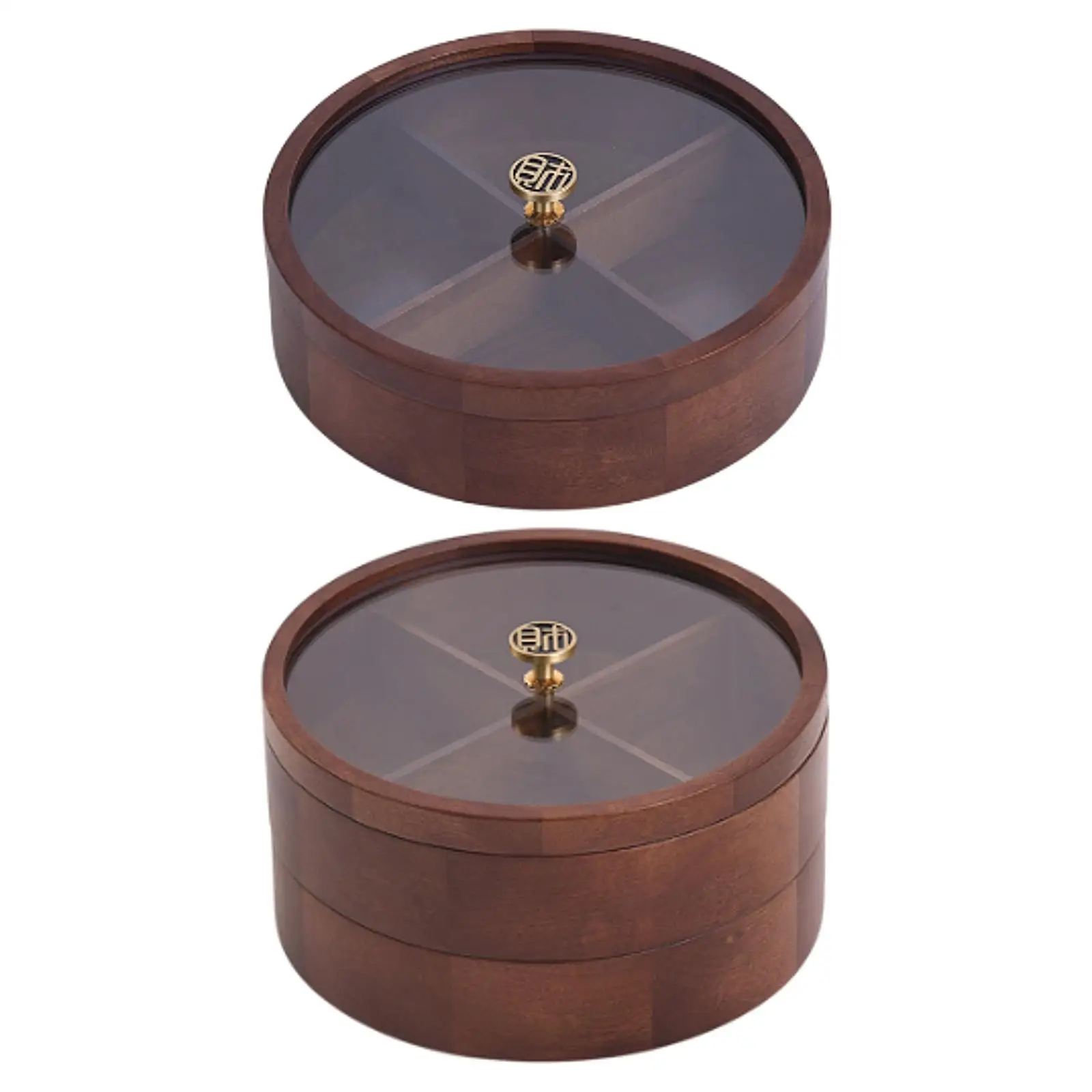 

Dried Fruit Tray Creative Practical with Compartment Nut Container Snack Tray for Wedding Home Engagement Family Dinner Cookies