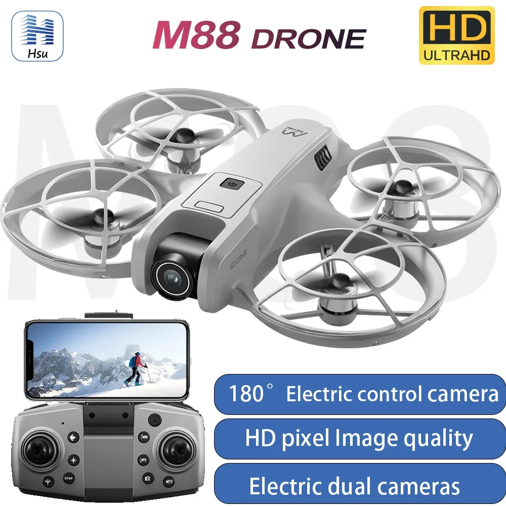 M88 HD 8K Drone with Dual Camera and Gesture Control