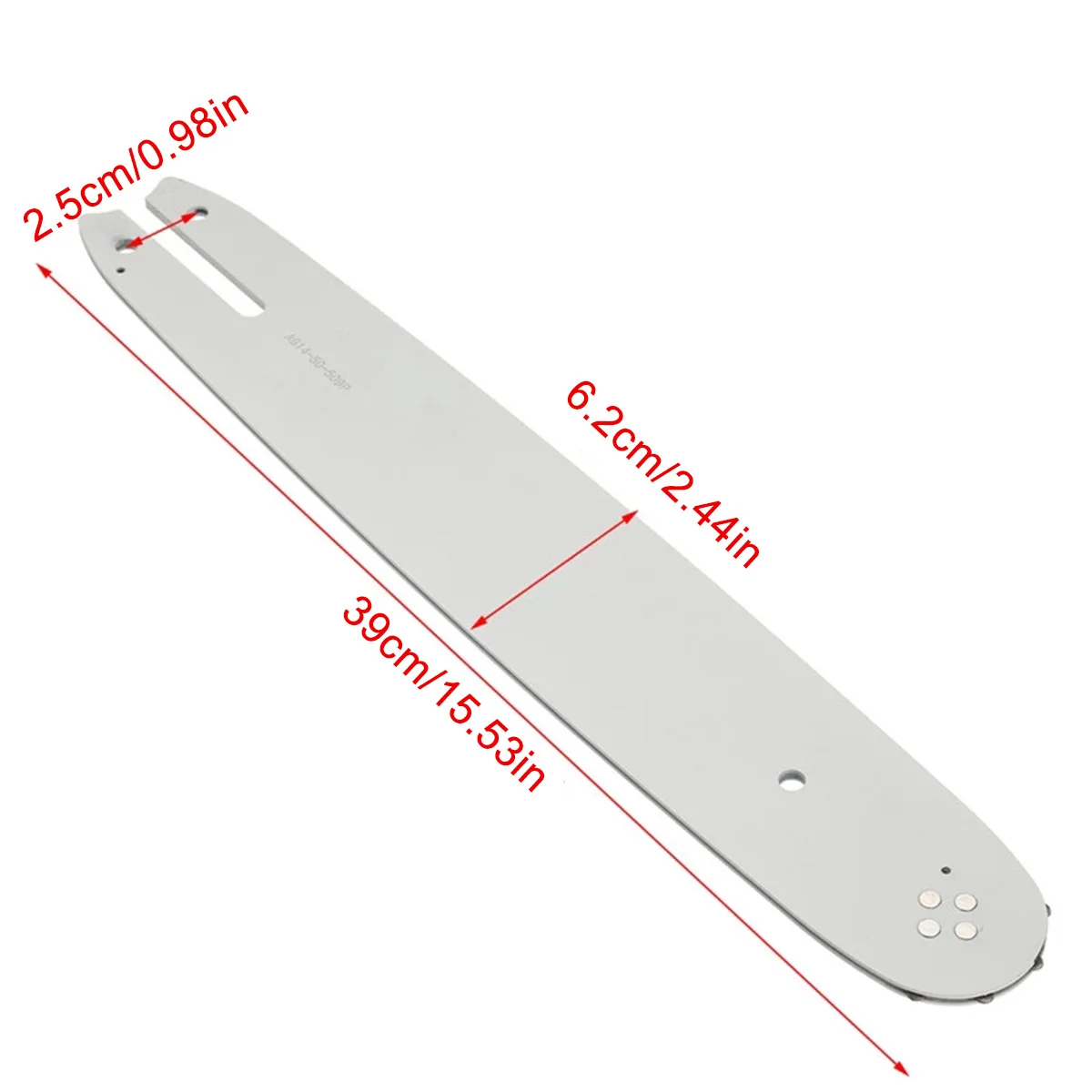 14 Inch 65Mn Saw Chain Chainsaw Guide Rod Kit 3/8LP Pitch 50DL Compatible Chainsaw MS170 MS180 MS181 MS190 MS191T MS192T etc.