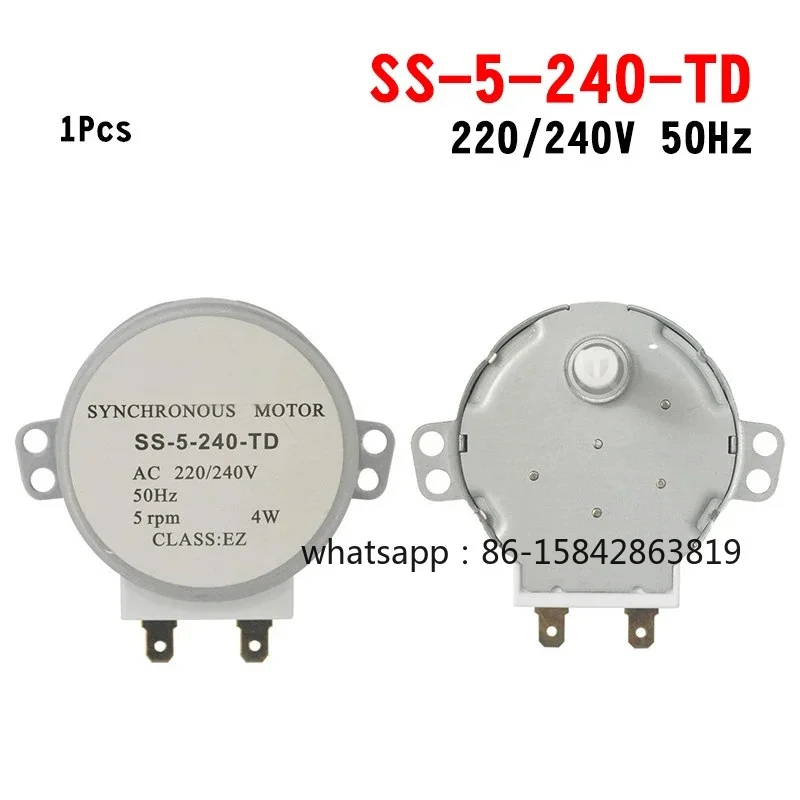 New Suitable for  Microwave Oven Synchronous Turntable Motor SS-5-240-TD Universal GAL-5-240-TD