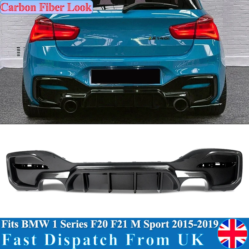 Paraurti posteriore Diffusore Labbro per BMW Serie 1 F20 F21 M Sport M140i M135i 118d 120d 125i 114d 116d 2015 2016 2017 2018 2019 Bodykit