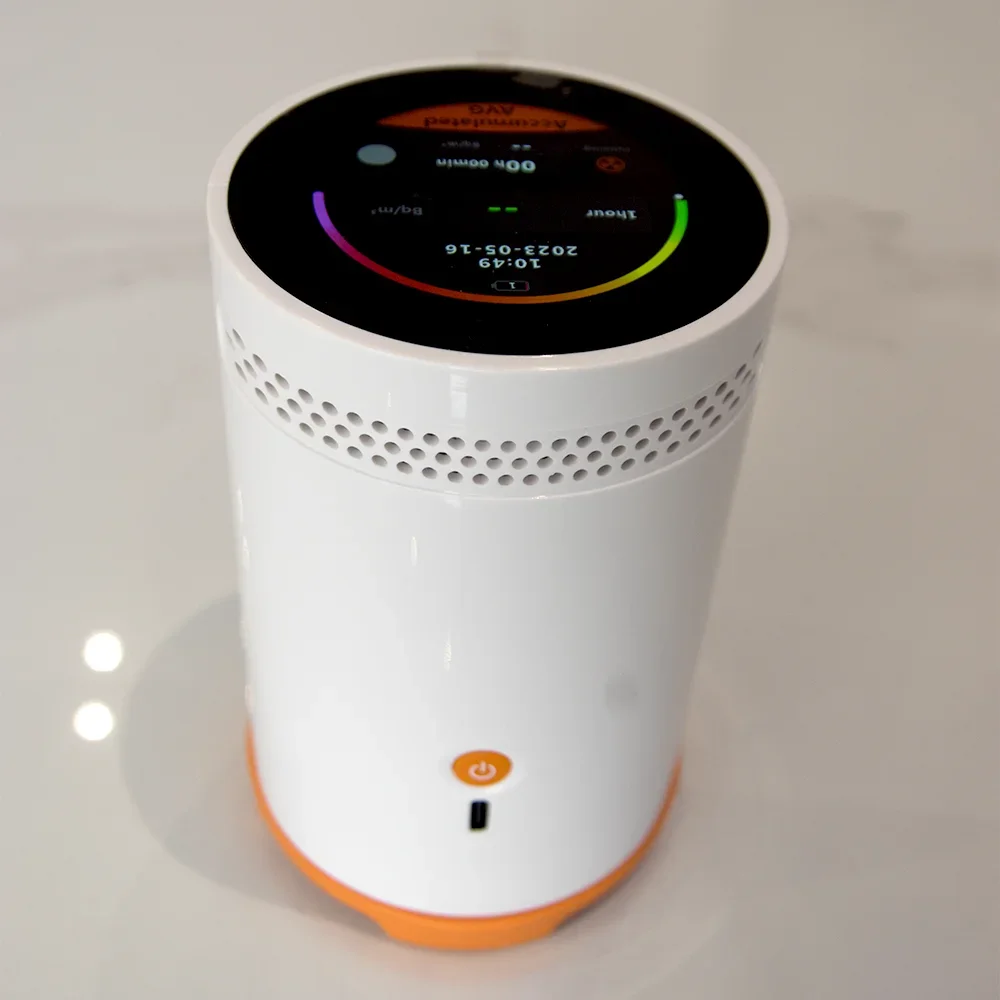 Rilevatore radon RM-75 6Bq/m3-20kBq/m3 Campo di misurazione Grafico di misurazione di generazione automatica Impermeabile