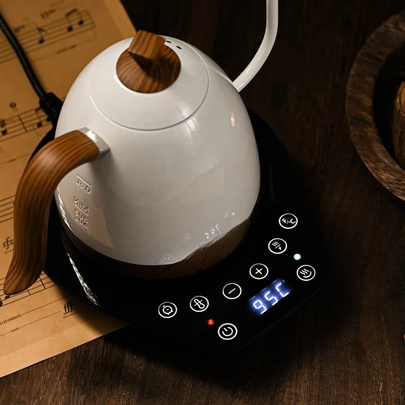 Hand-brewed coffee intelligent temperature-controlled kettle, electric constant t thin-mouth pot third/fourth generation 0.6L