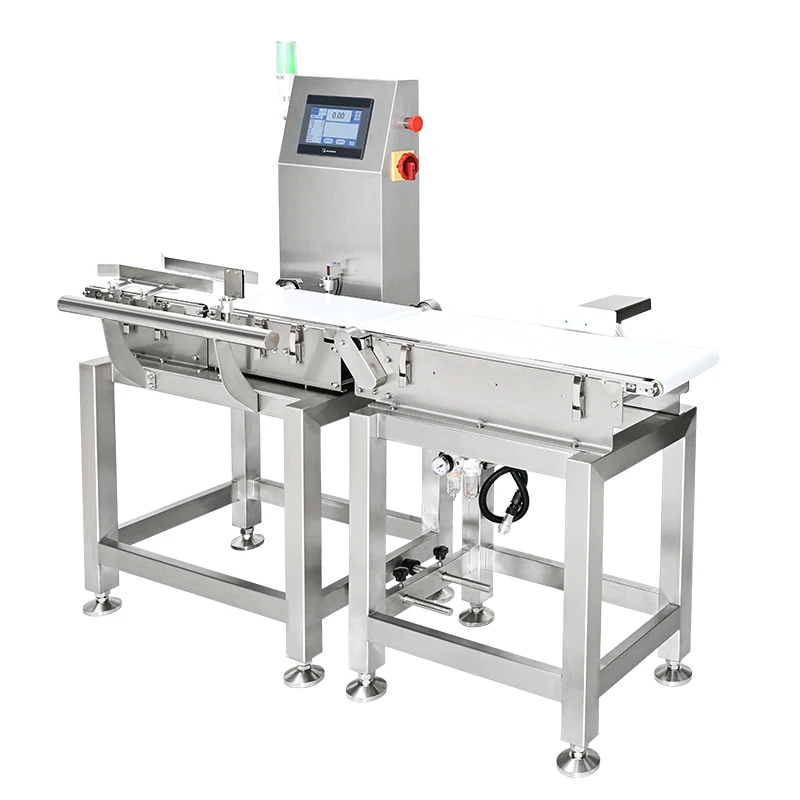 Automatic Weight Checker Conveyor Check Weigher with Rejector System