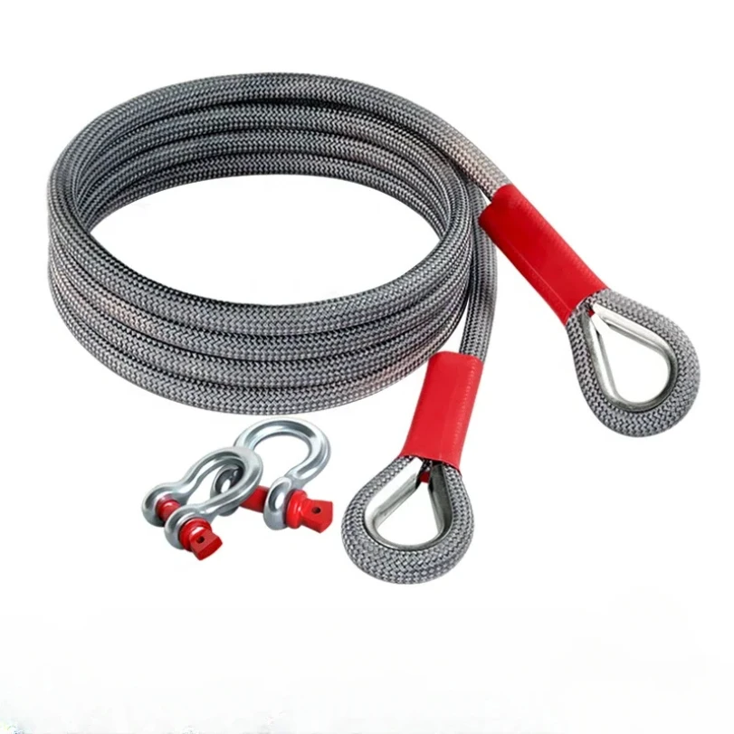New Car Towing Rope Off-road Vehicle Can Tow 20 Tons of Rescue Rope Upgraded Version Which Is Very Reliable and Wear-resistant