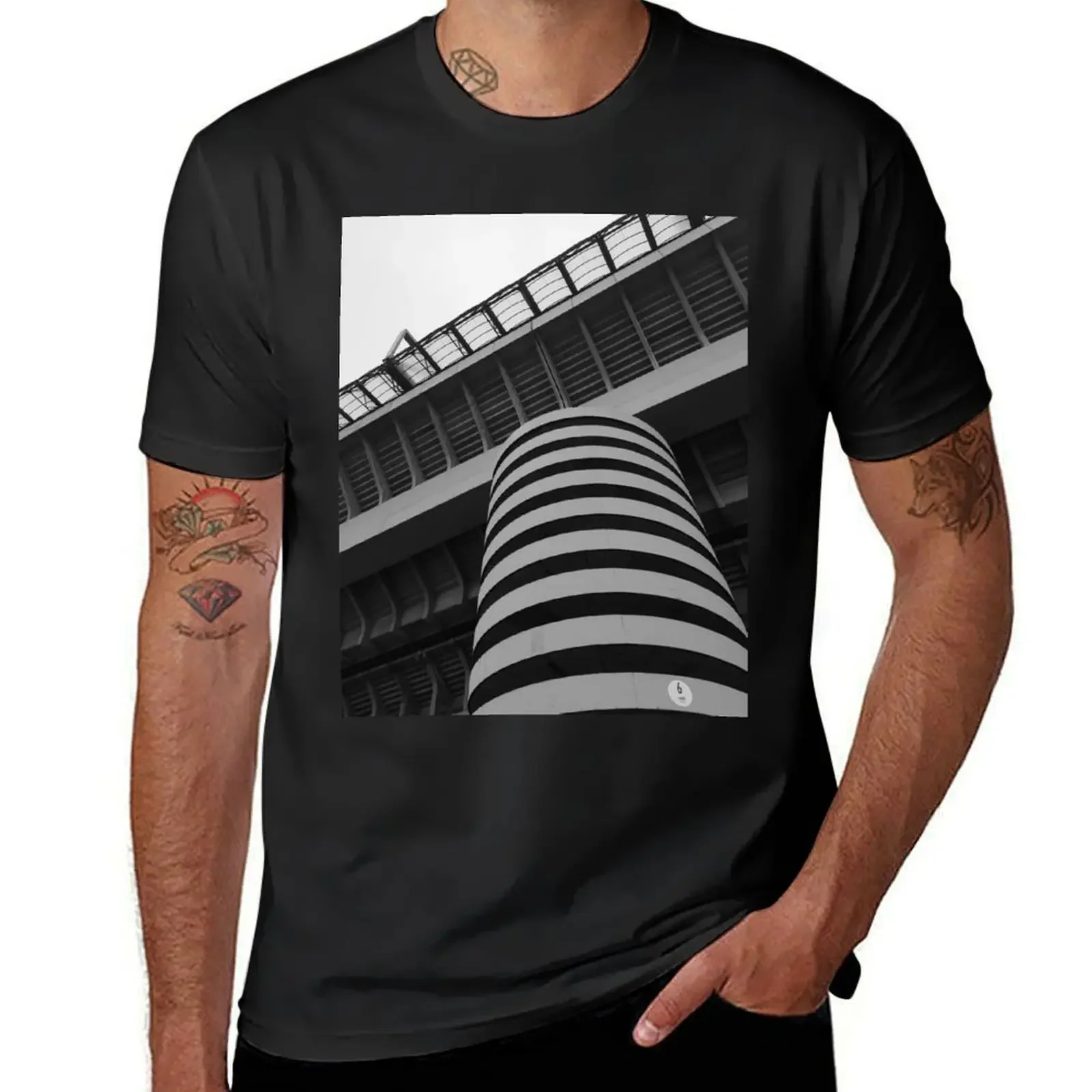 

Column of the San Siro stadium - Giuseppe Meazza T-Shirt essential t shirt shirts graphic tee t shirt men 100℅ cotton