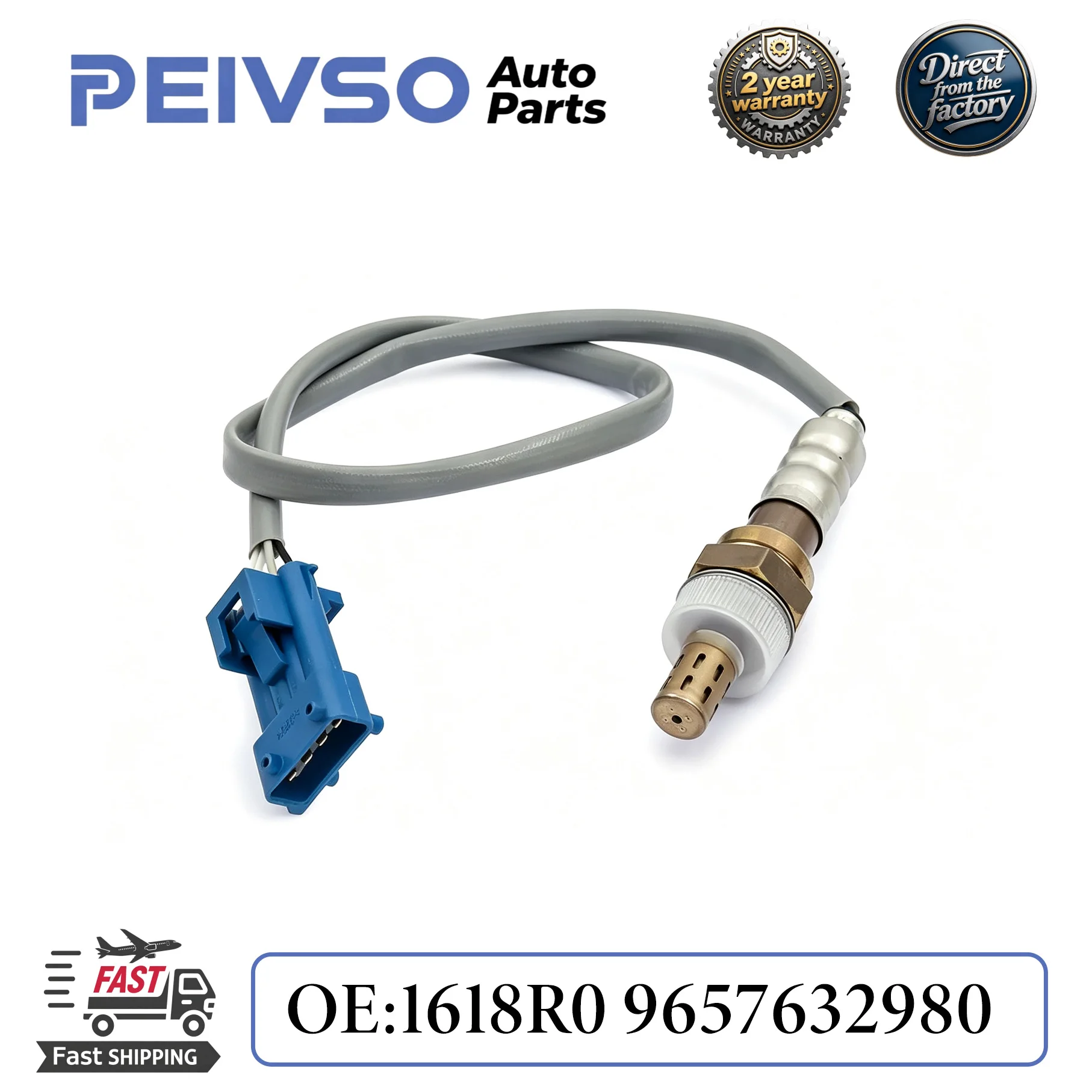 1618R0 new front Oxygen Sensor fit for PEUGEOT 206 207 1007 1.4 BIPPER PARTNER Box CITROEN C2 C3 NEMO