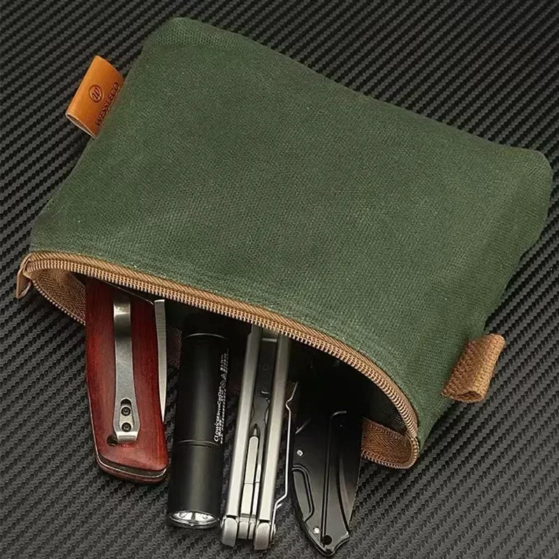 High Quality Zipper Canvas Oxford Multi-function Portable Bag Waterproof Organizer Hardware Toolkits Small Tool Bag Storage Bags