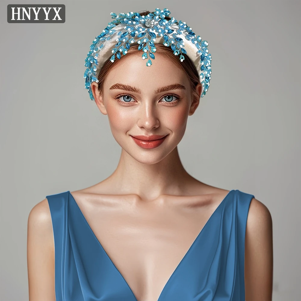 

YouLaPan Exquisite Bridal Wedding Rhinestone Headband Handmade Bead Weaving Fashionable Women Banquet Hair Ornaments YXA290